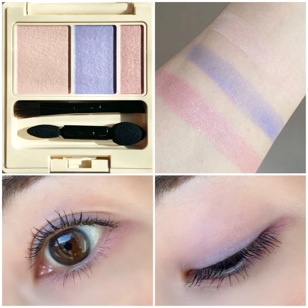 《本日発売》ナチュラグラッセ春コスメ！大人可愛いくすみパステルのアイパレット＆優秀下地。_3