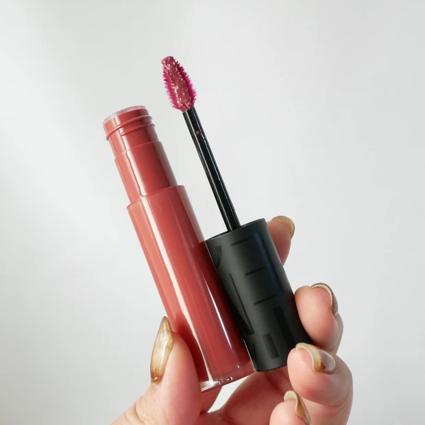 マキアージュ 新作 リップグロウボム BR515 くるみボム イエベ