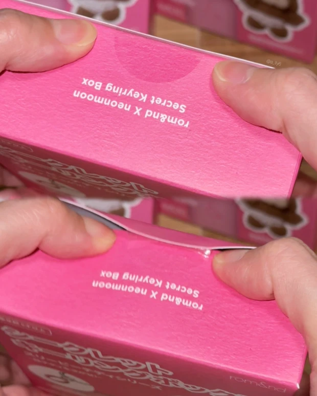 ロムアンド 韓国 romand rom&nd キーリング ボックス ランダム シークレット ラブブ テディ ロフト プラザ loft plaza