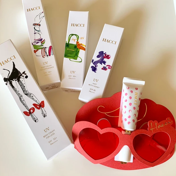 【春コスメ2021】人気のはちみつUVケア『HACCI Honey UV Collection』で心地よさと美しさを同時に実現 #金曜日の肌投資コスメ
_2