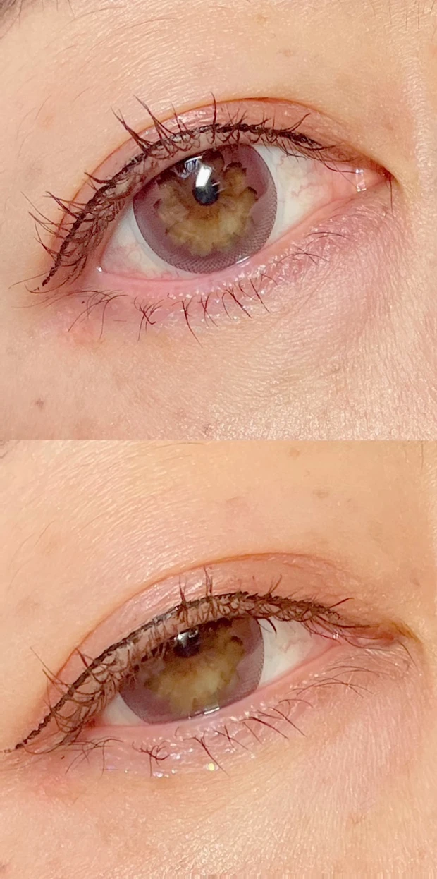 【キャンメイク】1000円以下で簡単『キラうる目元』に♡ 『オーロラカクテルグリッター 01ヨーグルトフィズ』
の使い方をご紹介_4