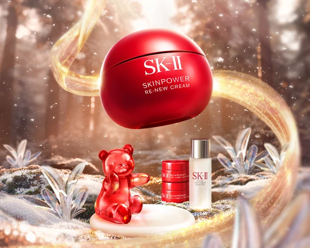 SK-II セルミネーション パウダー 220 クリアピンク クリアな素肌永野芽郁がこのホリデーシーズンに贈る
