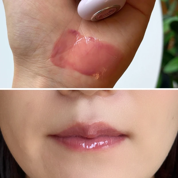 HeartPercent ハートパーセント ドットオンムードワンウェイグロイティント 11ドーンモーヴ スウォッチ 仕上がり