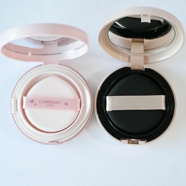 キャンメイク セザンヌ クッションファンデ 比較
