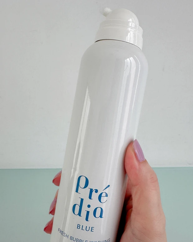 プレディア ブルー フレッシュバブル ウォッシング ムース　オッス！推しコス　スキンケアルーティン　ムース洗顔