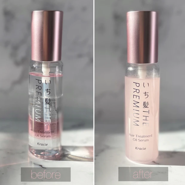 【いち髪 THE PREMIUM】4層のオイルは見た目が可愛いだけじゃない！寝ている間に美髪が手に入る高機能ヘアオイル。_3_1