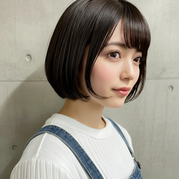ボブヘアスタイルにはワンカールパーマ、ストレートパーマがオススメ❗️表参道美容師が徹底解説❗️_2_2