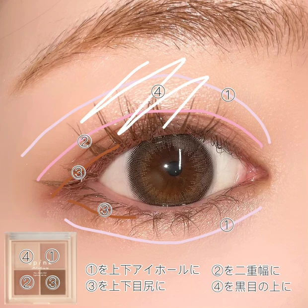 粘膜カラー メイク 血色感メイク