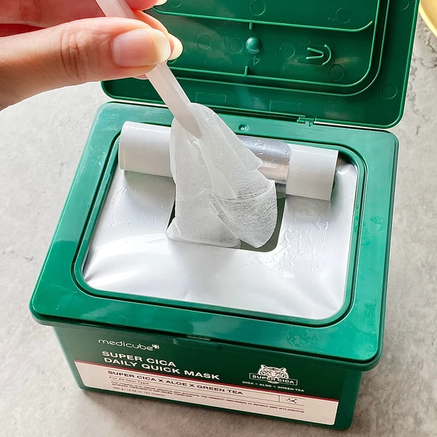 敏感肌でも毎日使える！メディキューブのスーパーシカデイリークイックマスク、3つの人気の秘密に迫る。【韓国コスメ】_2_2