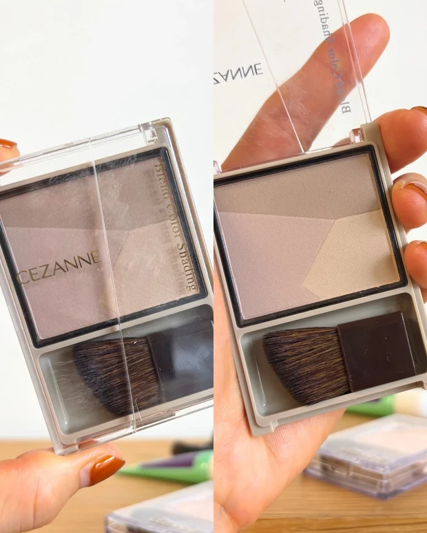 セザンヌ　シェーディング　ベースメイク