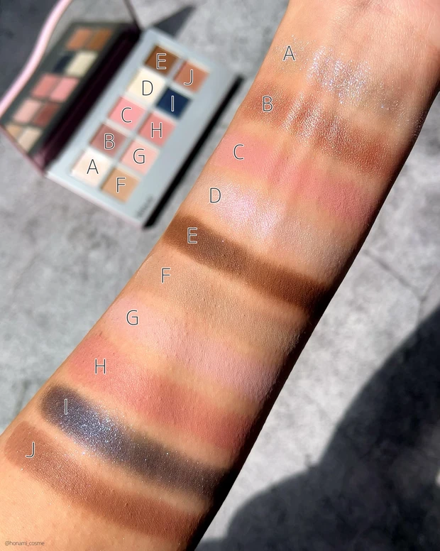 hince　ヒンス　ニューデップスアイシャドウ　インフロウ　お花見パレット