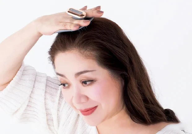 マンタ ヘアブラシ パルス グレー 