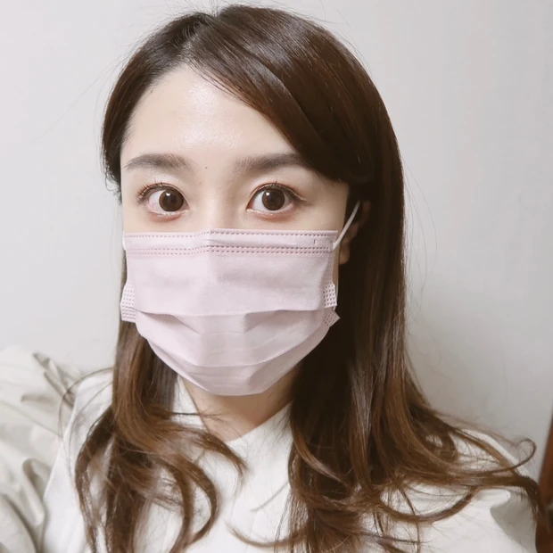 おしゃれ女子から人気殺到!不織布カラーマスク3種類レビュー!【血色マスク】でまるでチークをつけたような明るい印象に!_4