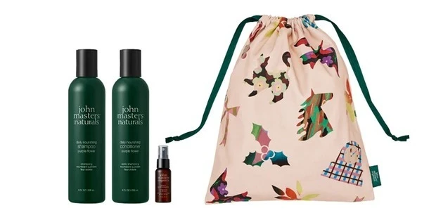 ジョンマスターオーガニックの限定ポーチ付きクリスマスコフレ organic hair care coffret〈regular〉 