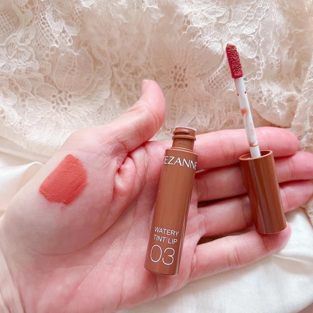 オッス!推しコス 【プチプラ代表セザンヌの名品♡】ウォーターリップティント8色揃えました!_12