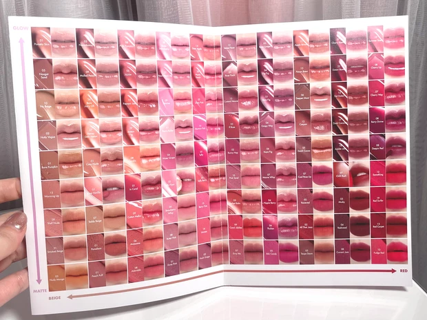 圧巻のカラーバリエーション