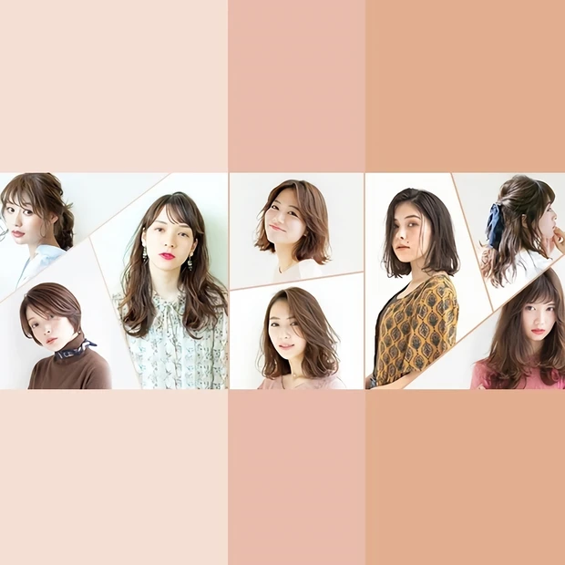 ヘアカタログ ミディアムのヘアスタイル 髪型15選 マキアオンライン Maquia Online