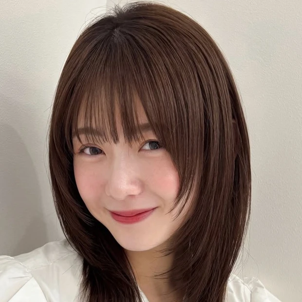 【韓国風ミディアム】ハッシュカットで垢抜け！ 大人に似合うトレンド感満点…