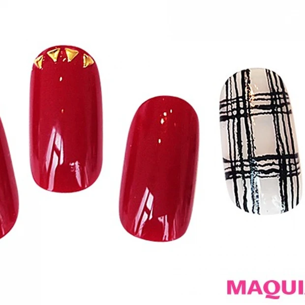 セクシーとガーリーが交錯♡ レッドネイルの魔力