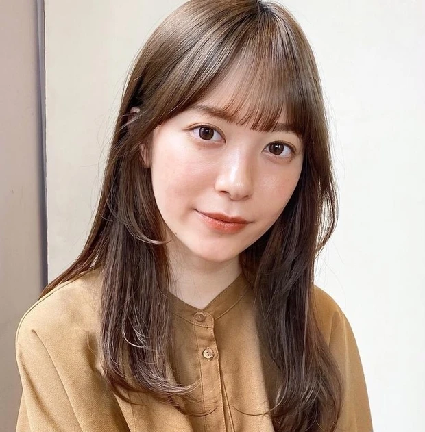 骨格ヘア 骨格ストレート ミディアム ロング ヘアスタイル 髪型