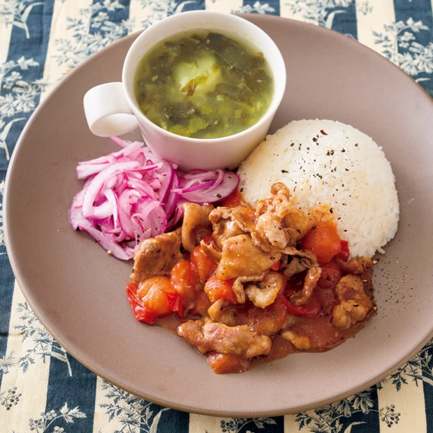 【長谷川あかりさんのワンプレートごはん】血行促進で代謝アップ!ピリ辛主菜…