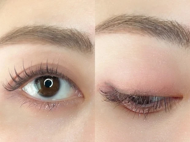 【おすすめ韓国アイシャドウ⑤】mude.（ミュード）ショールモーメント アイシャドウパレット　04 ライラックモーメント 各￥3630　アイメイク