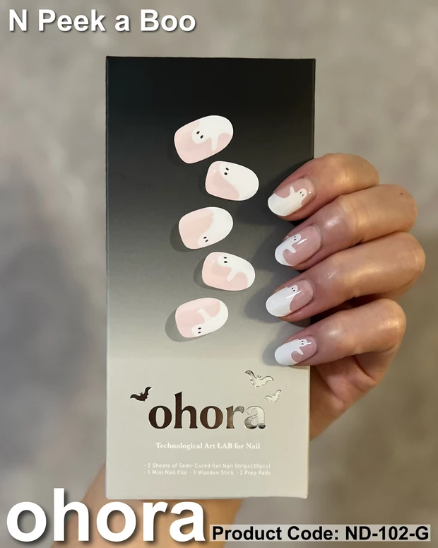 ハロウィンネイルはこれで決まり！ohoraからオフィスにもOKなおばけネイルが登場！_1