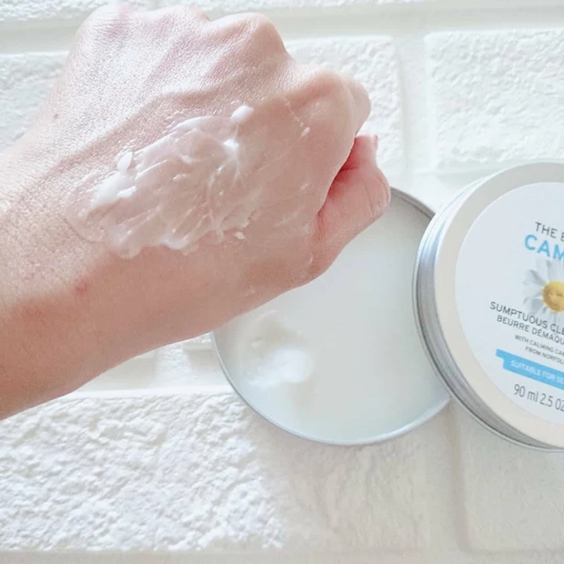 THE BODY SHOP❤️サンプチュアス クレンジングバター CAで乾燥に負けない潤い肌に_5