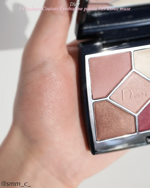 Diorの2023年春新作コスメ、ミッツァコレクションの「ディオール サンククルールクチュール アイコニックミューズ」のスウォッチ＆レビュー。パーソナルカラーも分析。_4