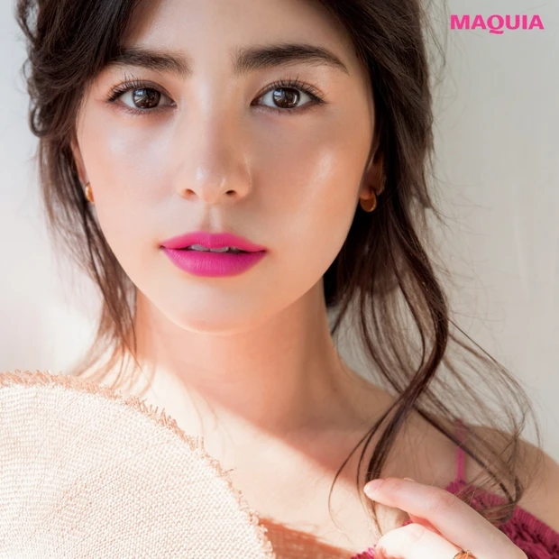 アガるピンクってこういうこと！ ピンクリップでつくる華のある大人顔