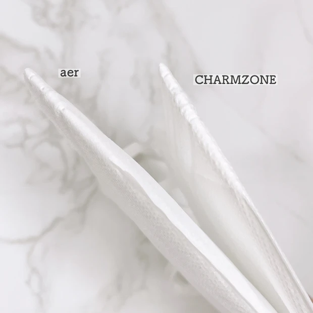韓国でも人気の「aer」と、色展開にこだわった「CHARMZONE」