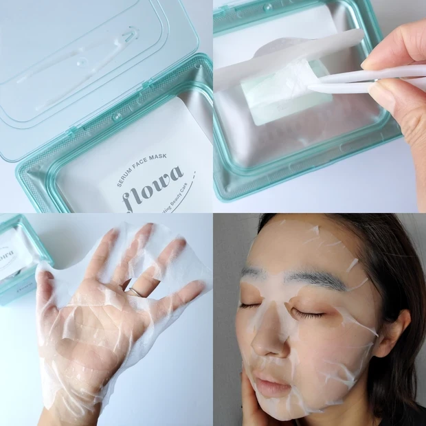  フローワ 美容液フェイスマスク CICA&セラミド