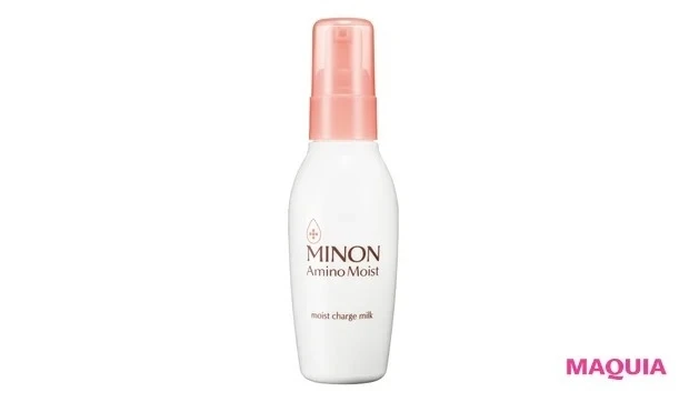 ゆらぎ・敏感肌 おすすめ ミノン アミノモイスト モイストチャージ ミルク 100g ¥2200(編集部調べ)