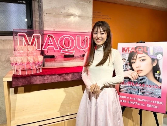 【MAQUIAインフルエンサー集合!MAQUIA × スリーピース 骨格診断とメイクのイベントが開催!】有名アーティストさんに自分の似合うを教えてもらったよ!_9