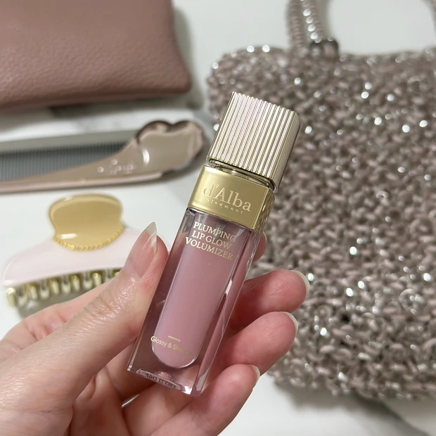 【韓国コスメ】d’Albaプランピングリップグロウボリューマイザーでちゅるちゅるリップに♡_4