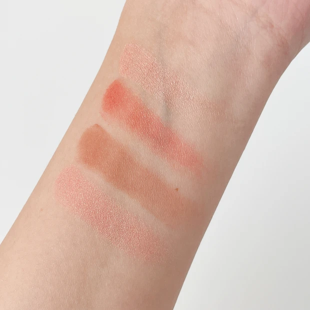 RMK シンクロマティック アイシャドウパレット 05 ディライトフル スウォッチ