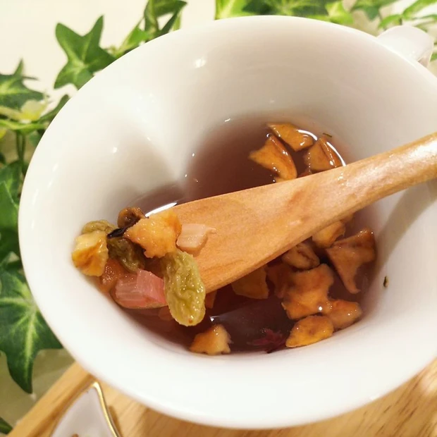 食べられるお茶でほっこりティータイムを♡