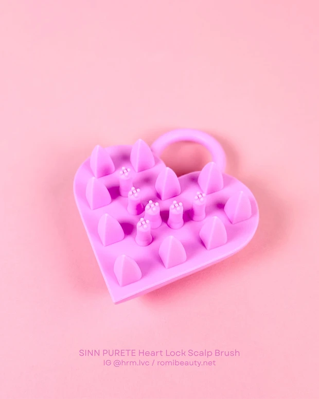 SINN PURETE（シンピュルテ）ハートロック スカルプブラシ
