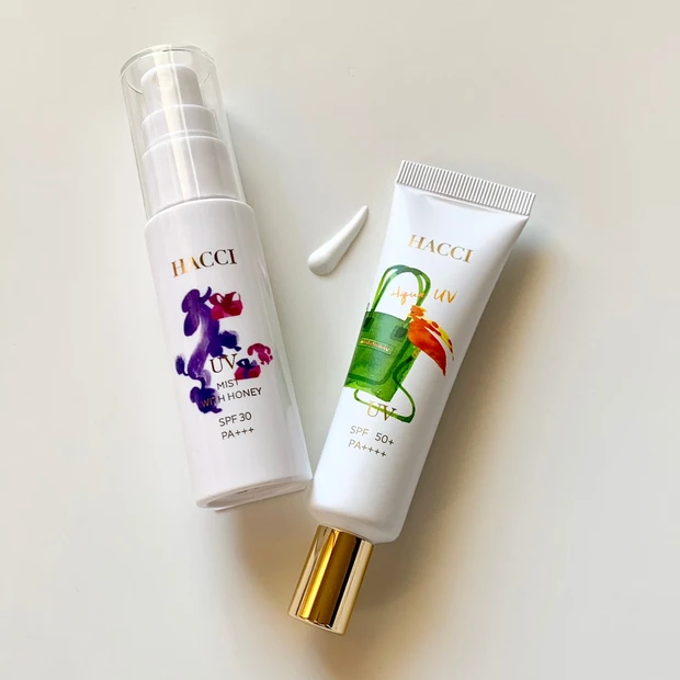 【春コスメ2021】人気のはちみつUVケア『HACCI Honey UV Collection』で心地よさと美しさを同時に実現 #金曜日の肌投資コスメ
_3