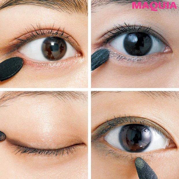 涼しげブルー? 切れ長ベージュ? なりたい目元が叶う簡単アイレシピ