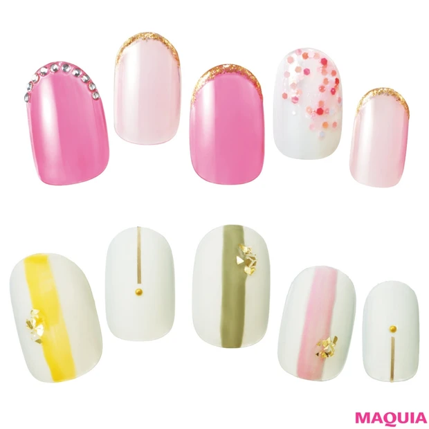 ガールズマインド全開＆周囲が目を見張る春シロップネイル