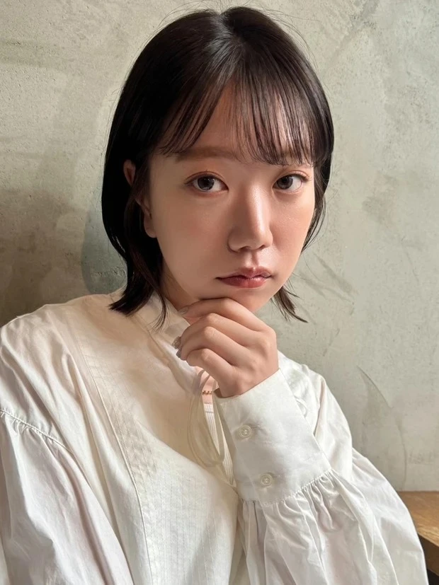 ヘアカタログ ボブ ボブヘア 前髪あり 正面