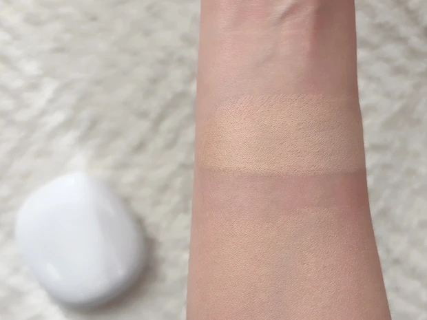 Either& ペブルグロウクッション 17Nバニラのスウォッチ　