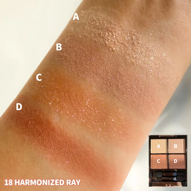 【LUNASOL新作レビュー】イエベ春大優勝！「アイカラーレーションN」18 Harmonized Ray_2