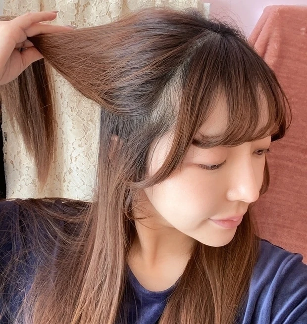 【超簡単!】小物を使ったゆる〜いヘアアレンジ5選_2