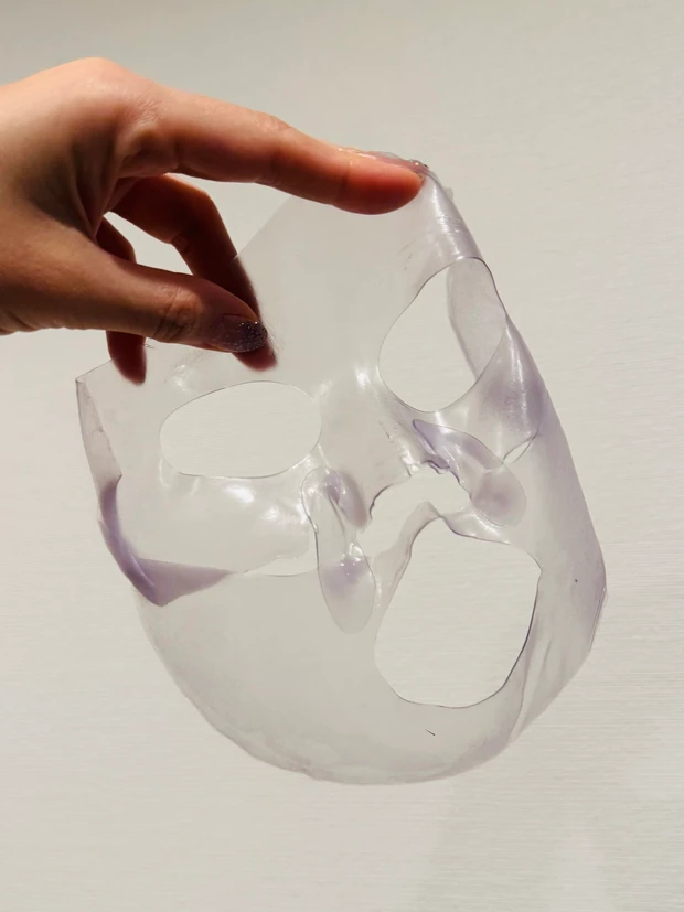 バイオダンスのキャビアPDRNリアルディープマスクの使用イメージ