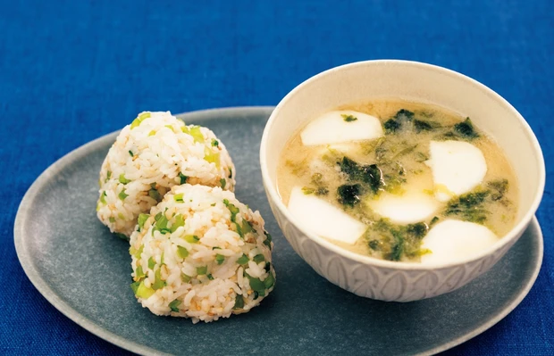 【生理痛緩和】あおさの味噌豆乳スープ