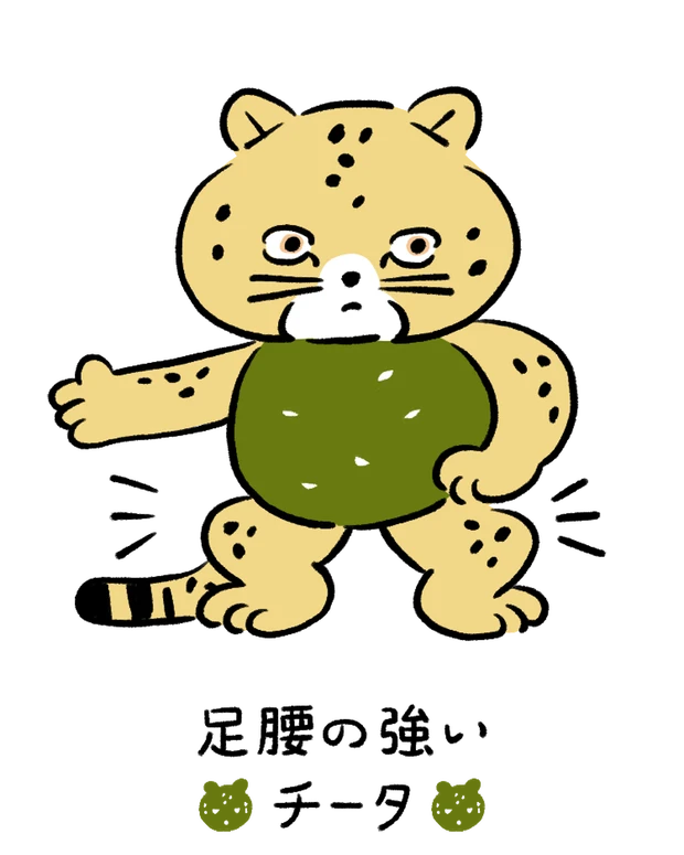 動物キャラナビ占い 動物占い 基本性格 足腰の強いチータ