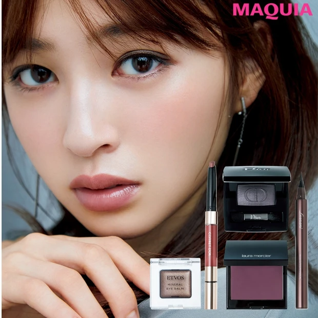 【河北流・デカ目メイクの正解】くすみ系グレーで記憶に残る眼差しに!