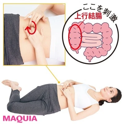 【便秘解消におすすめの腸もみ】右腹もみ